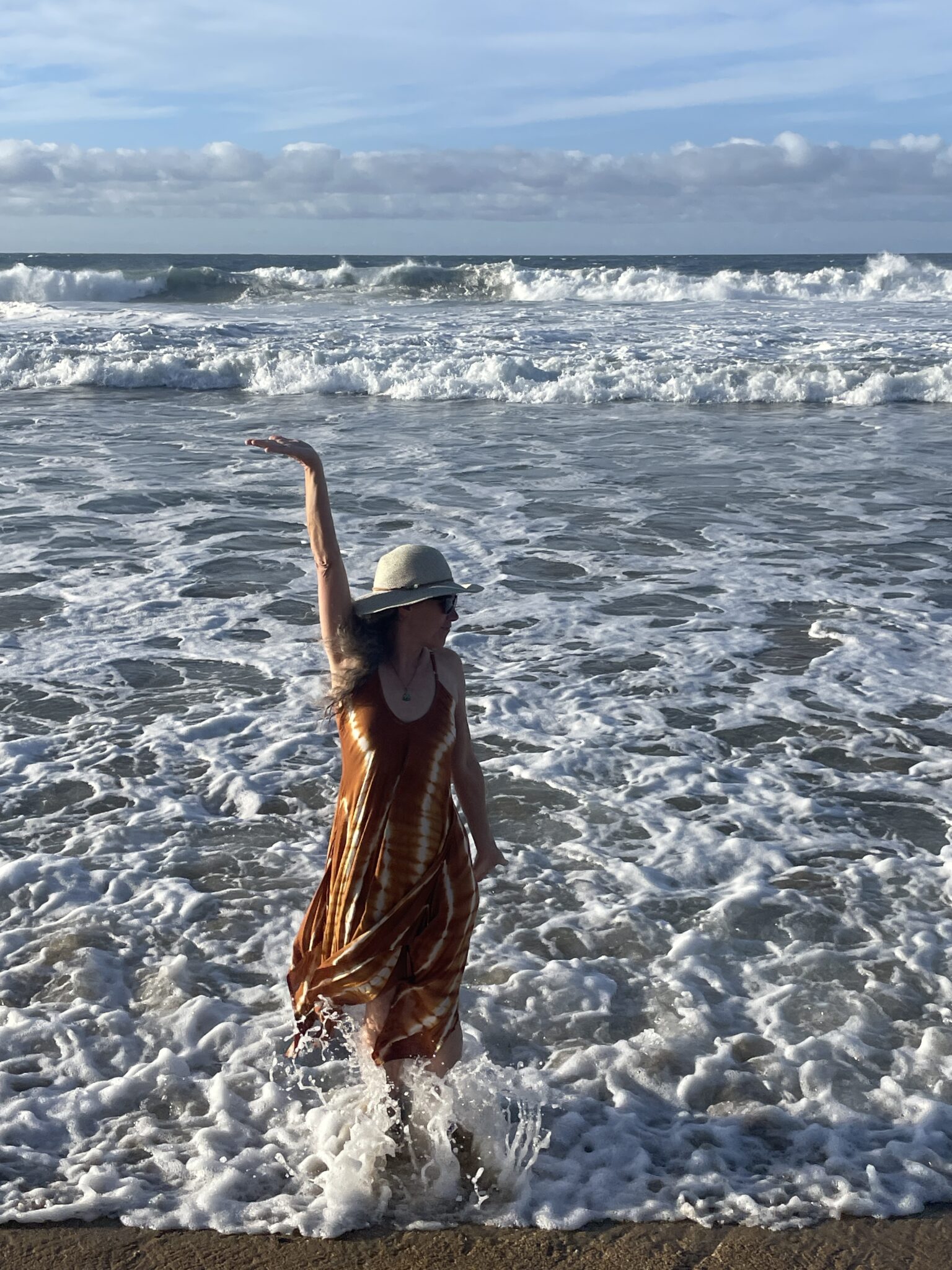 Heather Jacks in Mazunte Sea