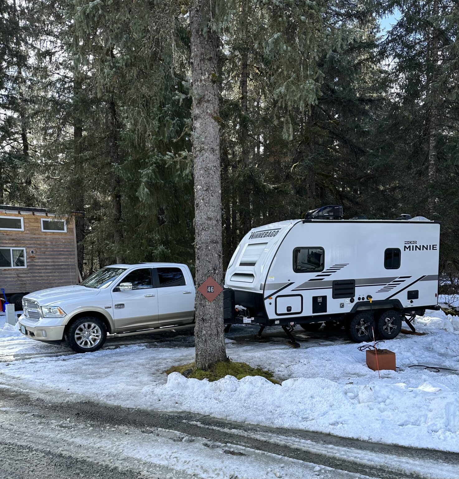 Micro Minnie Winnebago at Glacier Nalu