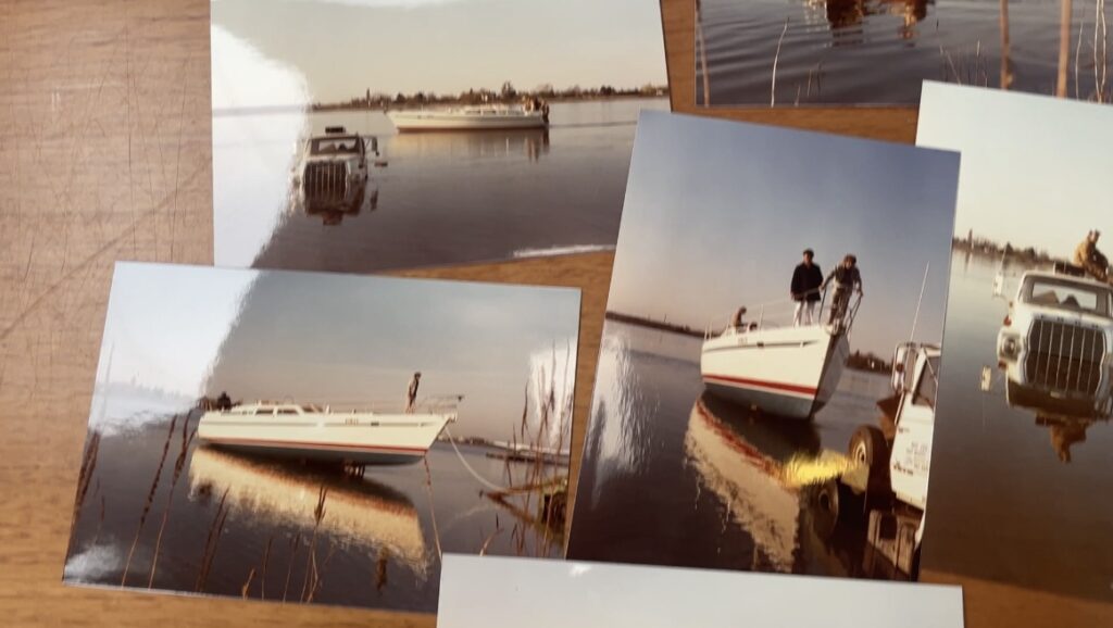 Pictures of first Sceptre Sailboat