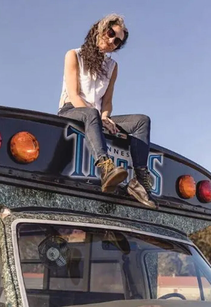 A Girl & Her Bus Named Bubba