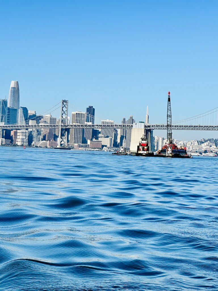 Bay Bridge from Jack London Square